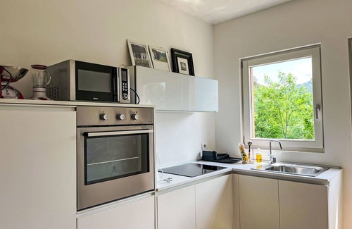 Mezzolago House | Beautiful private villa for 3 people with WIFI, TV, patio, pets allowed and parking