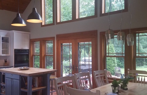Gansevoort House | Beautiful, private setting, private pool, close to track & ADKs