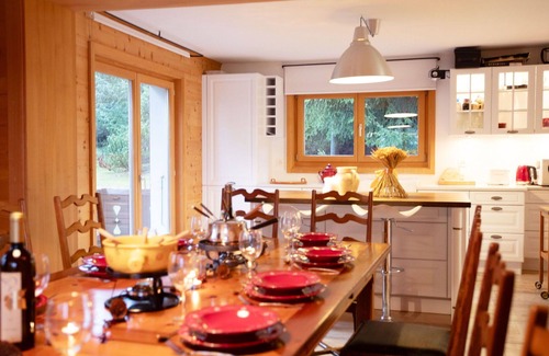 Villars-sur-Ollon House | Beautiful private villa for 11 guests with WIFI, TV, terrace, pets allowed and parking