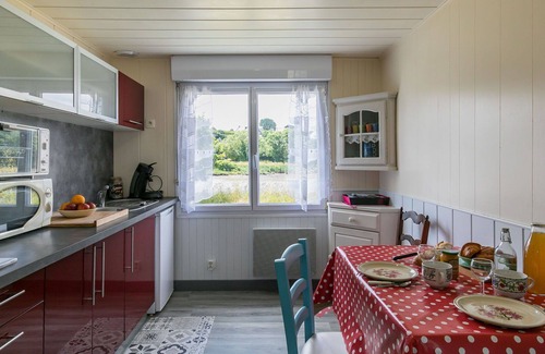 Plouenan House | Beautiful private villa for 2 guests with TV, patio and parking