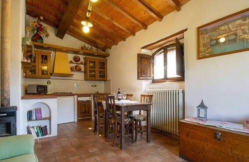 Dicomano House | Beautiful private villa for 5 guests with WIFI, hot tub, private pool, TV, patio and pets allowed
