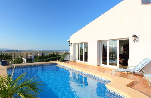 Monte Pego House | Beautiful private villa with WIFI, A/C, private pool, TV, terrace, pets allowed and panoramic view