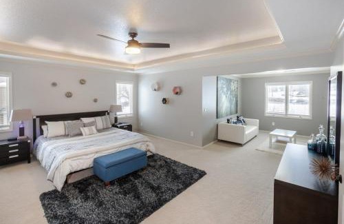 Overland Park House | Beautiful relaxing private villa next to a pond smart home and Traeger Grill