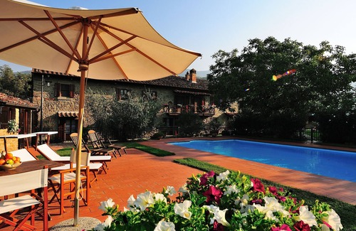 Cortona Villa | Beautiful renovated stone villa - private pool,park,air conditioning,smart tv