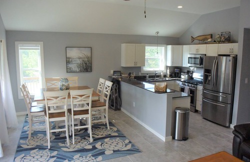 Carova Beach House | Beautiful Secluded Carova Beach House - Hot tub - Pet yard with access door