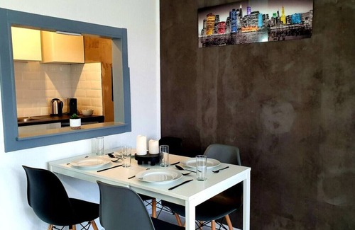 Mannheim City Centre Apartment | Beautiful studio in the center with a fantastic view