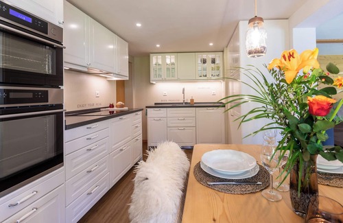 Grindelwald Apartment | Beautiful vacation apartment with enchanting outdoor seating area in Grindelwald