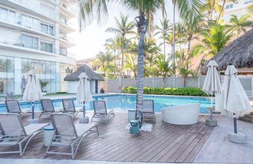 Zona Dorada Apartment | Beautiful View on 23rd Floor Beach Front at Camino Al Mar