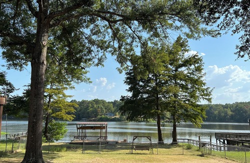 Milam House | Beautiful views and lake front home on Toledo Bend! Fish right of the dock!