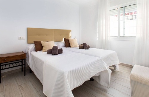 Benajarafe House | Beautiful villa for 6 guests with WIFI, A/C, TV and parking