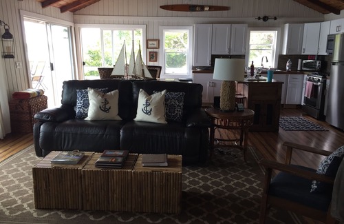 Wellesley Island Cottage | Beautiful waterfront cottage where you feel like you can touch the ships.