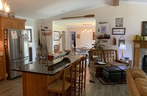 Florence House | Beautiful Wilson Lake One Story Four Bedroom Lake Front Home on Shoals Creek