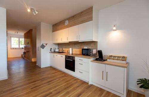 Plau am See Apartment | Becci's Apartment with fantastic view, dog allowed (House 6 Nr 51)