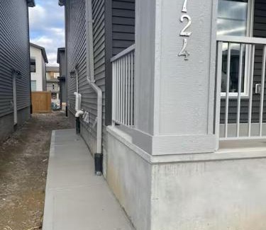 West Edmonton House | Bedroom in the basement Upland 2