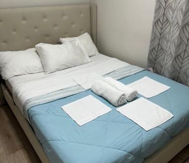 West Edmonton House | Bedroom in the basement Upland 2