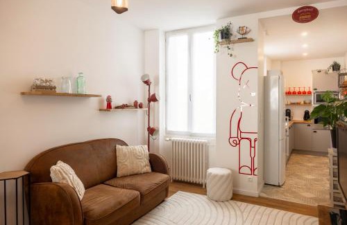 Chateaudun-Bannier Apartment | Bel Appartement à Orléans - Le Nid de L'ours - Unique refuge