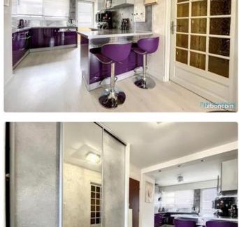 Faubourg North Apartment | Bel appartement lumineux de 100m2 6 places 3 chambres au 3e étage avec ascenseur -A 5mn à pied du parc des expositions congrès de Dijon et ENG et 10mn du centre ville place Parking devant l'immeuble