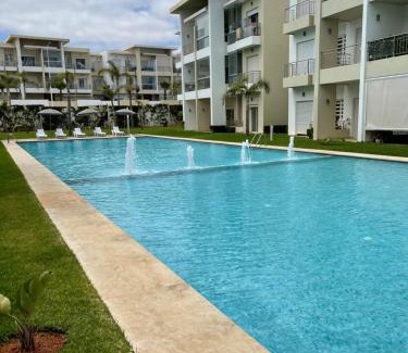 Sidi Rahal Apartment | Bel appartement pied sur mer vue imprenable sur piscine et jardins