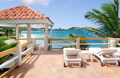 Dawn Beach Estates Villa | Bell'Mare - Your Beachfront Escape with direct beach access and Ocean Views