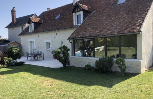 Rouziers-de-Touraine House | Belle Longère Tout Confort Avec Piscine