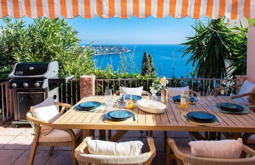 Roquebrune-Cap-Martin Villa | Belle maison - Vue sur la mer - Parking privé - CW