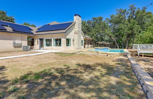Belton House | Belton Home w/ Pool + Deck - Walk to Lake Beach!