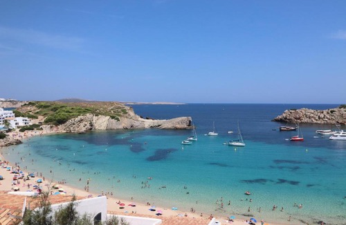Arenal d'en Castell Apartment | Belvedere, Family-friendly, Nice, First-line Apartment with Stunning Beach and Sea views,AC