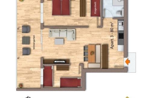 Faschina Apartment | Berg Aparts Faschina - 03