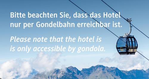 Wolfenschiessen Hotel | Berghotel Trübsee - Accessible Only by Cable Car