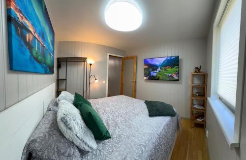Hof Municipality Apartment | Bergsvannets Lake Guesthouse