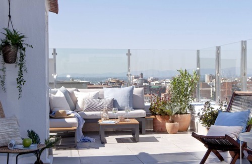 Cuatro Caminos Apartment | Bernabéu Castellana Madrid, Apartment with spectacular terrace Bernabéu.