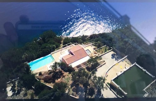 Ano Korakiana Villa | Best luxury villa with private beach in Barbati with amazing sea view