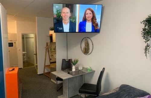 Wittenberge Apartment | Best Preis City Apartment Stadtzentrum Wittenberge Modernes Ambiente max 2 Personen Einzelbetten voll ausgestattet mit Prime und WLAN