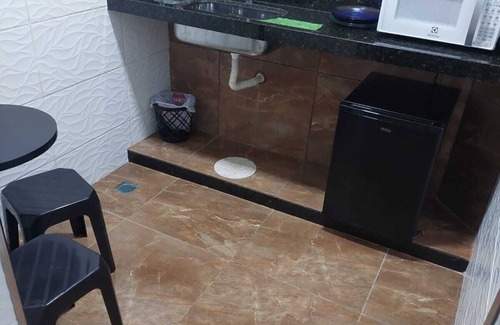 Parque Sao Francisco Apartment | Big Family Room for 6 people, with kitchen and private bathroom, pets allowed.