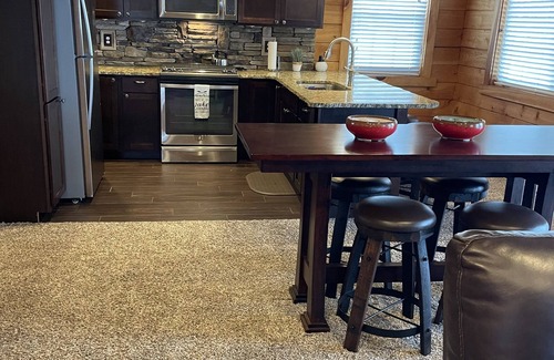 Sears Cabin | Big Lake Bungalow - Private Beach w/Boat launch access