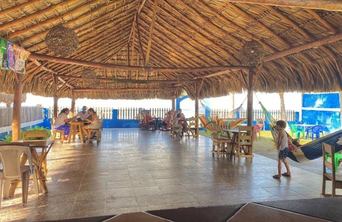 Las Penitas Cabin | Big Pool 3 Ppl Beach Front Cabana Fan Breakfast