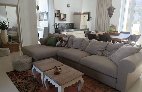 Pylos-Nestoras Villa | Big private eco villa on a mountain, infinity pool and amazing view over the sea