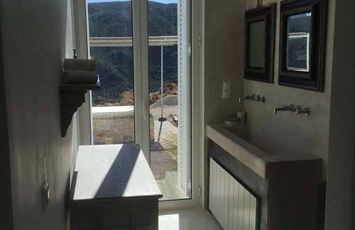 Pylos-Nestoras Villa | Big private eco villa on a mountain, infinity pool and amazing view over the sea