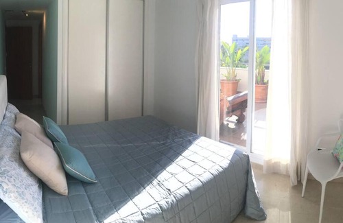 Talamanca Apartment | Big terrace heart of Marina Botafoch 3 Bedrooms