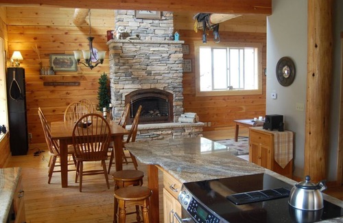 Nathrop Cabin | Bighorn Lodge, There is a bold seasonal stream that run through the property!