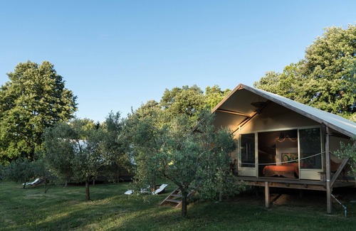 Sorano RV Rental | Bio Glamping Toscana Luxury Tents