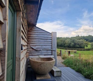 Caersws House | Birch Banc Retreats - Bedw Cabin