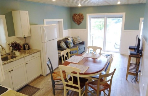 Ludington Cottage | BIRCH - Grace Landing Cottages With Stunning Sunsets Over Hamlin Lake