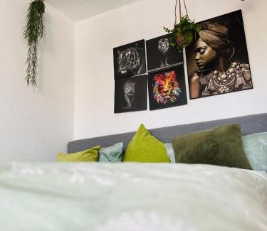 Am Homburg Apartment | Blühendes Balkonwohnung mit Traumaussicht