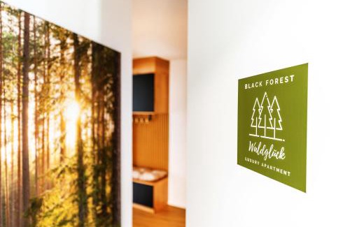 Koenigsfeld im Schwarzwald Apartment | Black Forest Luxury Apartment Waldglück mit Sauna
