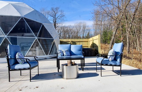 Black River Falls RV Rental | Black River Falls Glamping Dome 1