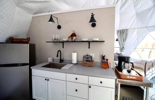Black River Falls RV Rental | Black RiverFalls Glamping Dome 2