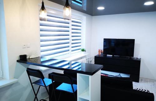 Anyksciai Apartment | Black & White Studio