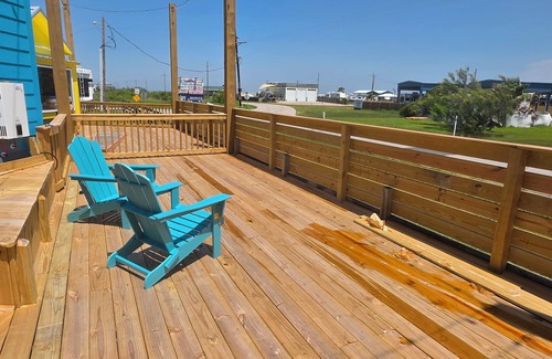 Port Bolivar House | Blackwater Bay beach tiny homes