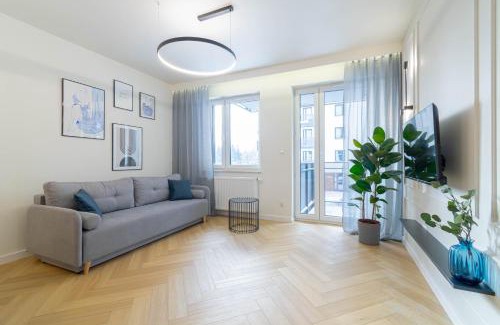 Katowice Apartment | Blue Apartment Ceglana - FREE PARKING - Self check-in